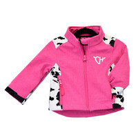 Youth- Cowprint Softshell- Pink- 492293-150 -