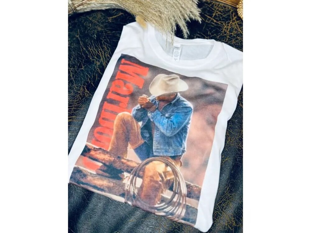 Backroad Threads Wholesale Vintage Marlboro Graphic Tee- Man-