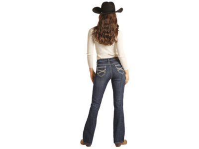 Rock and Roll Denim MidRise Boot- BW4MD02969