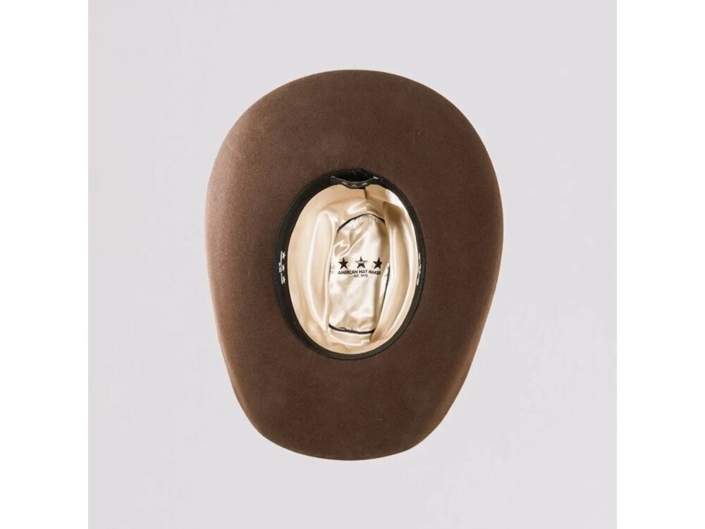 American Hat Makers Cattleman- Felt Hat - Chocolate