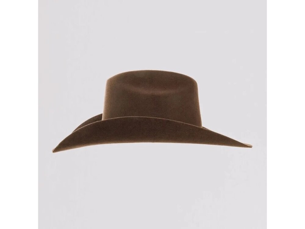 American Hat Makers Cattleman- Felt Hat - Chocolate