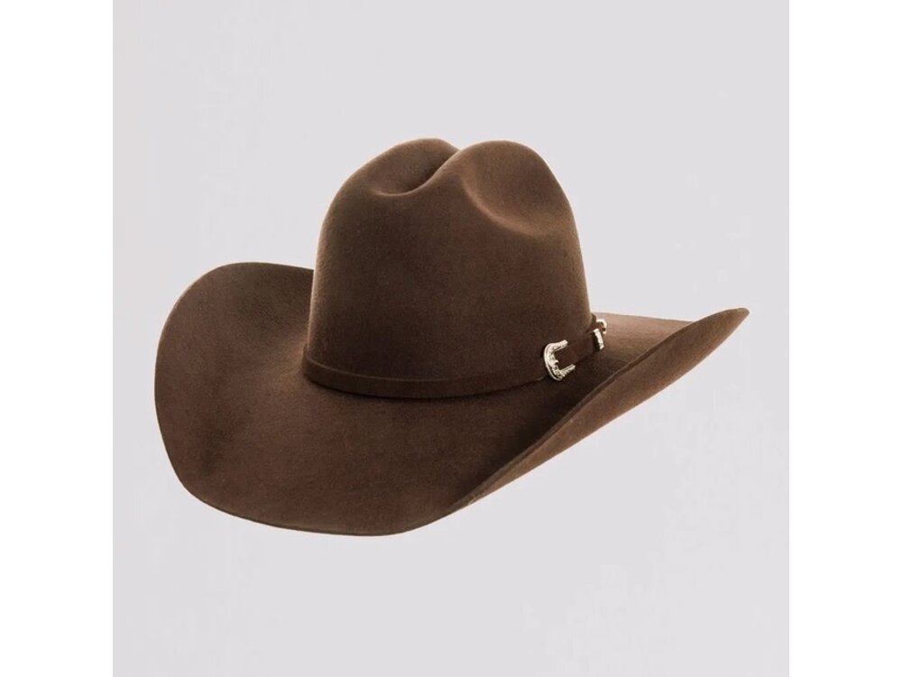 American Hat Makers Cattleman- Felt Hat - Chocolate
