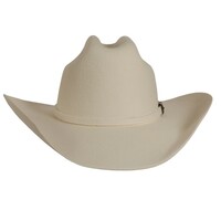 Cattleman- Felt Hat - White
