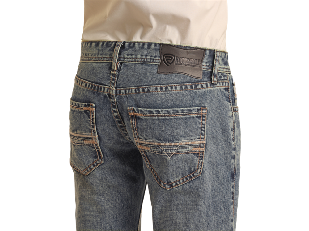 Rock and Roll Denim Pistol Boot- BM0PD03106-