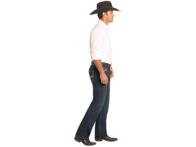 Rock and Roll Denim Pistol Straight- BM1PD04823-