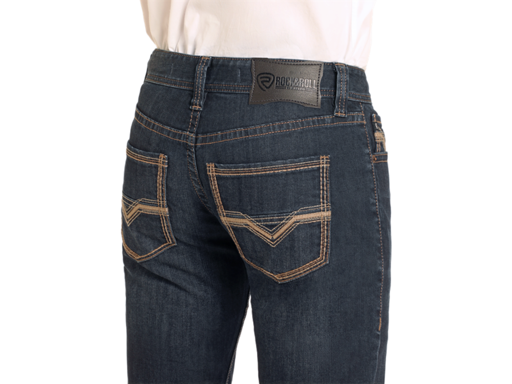 Rock and Roll Denim Pistol Straight- BM1PD04823-