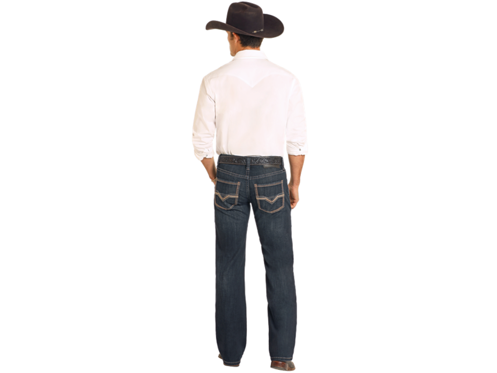 Rock and Roll Denim Pistol Straight- BM1PD04823-