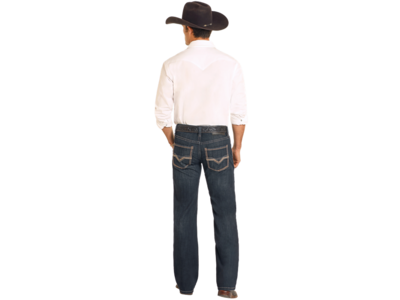 Rock and Roll Denim Pistol Straight- BM1PD04823-
