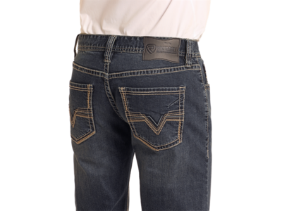 Rock and Roll Denim Pistol Straight- BM1PD05564-
