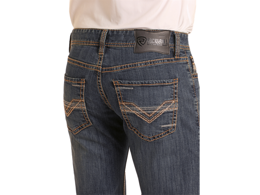 Rock and Roll Denim Pistol Straight- BM1PD05566-