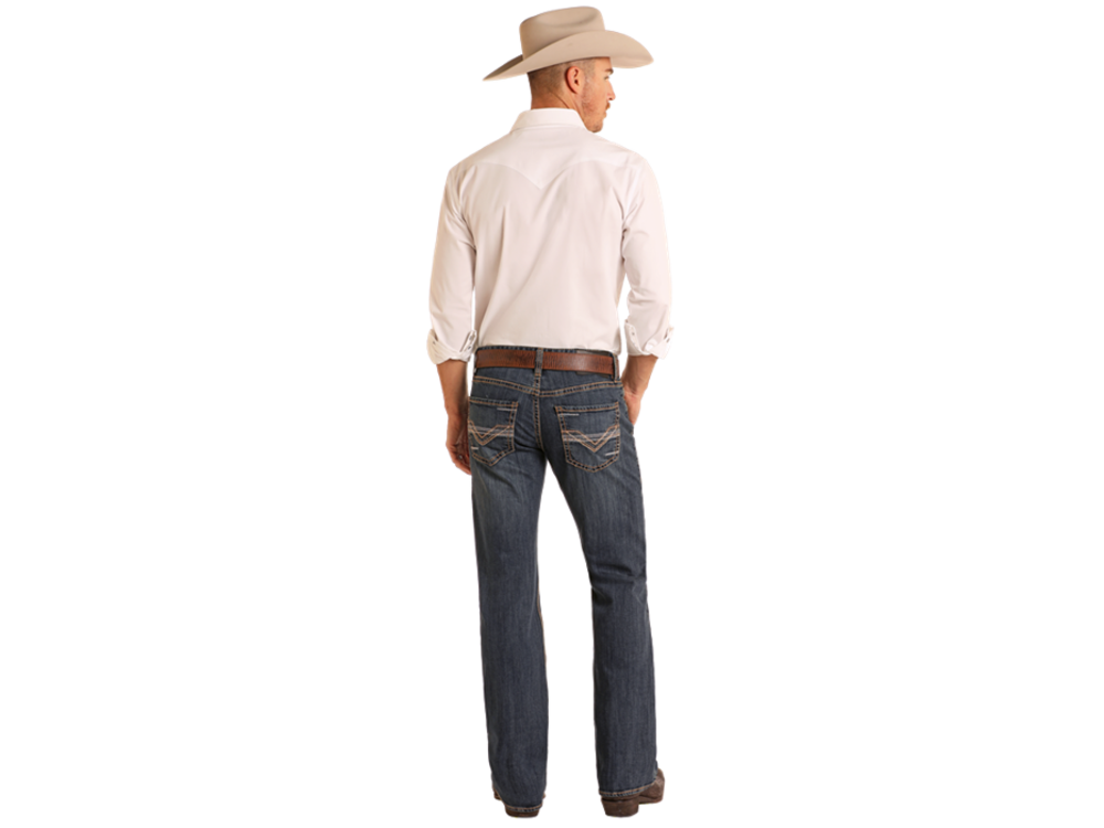 Rock and Roll Denim Pistol Straight- BM1PD05566-