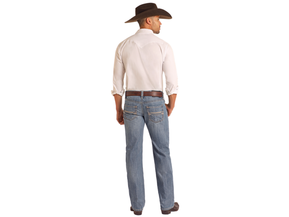 Rock and Roll Denim Pistol Straight- BM1PD05568-