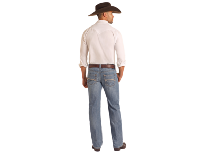 Rock and Roll Denim Pistol Straight- BM1PD05568-