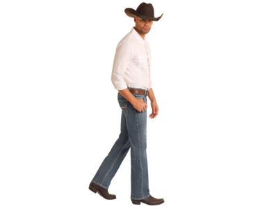Rock and Roll Denim Pistol Straight- BM1PD05569-
