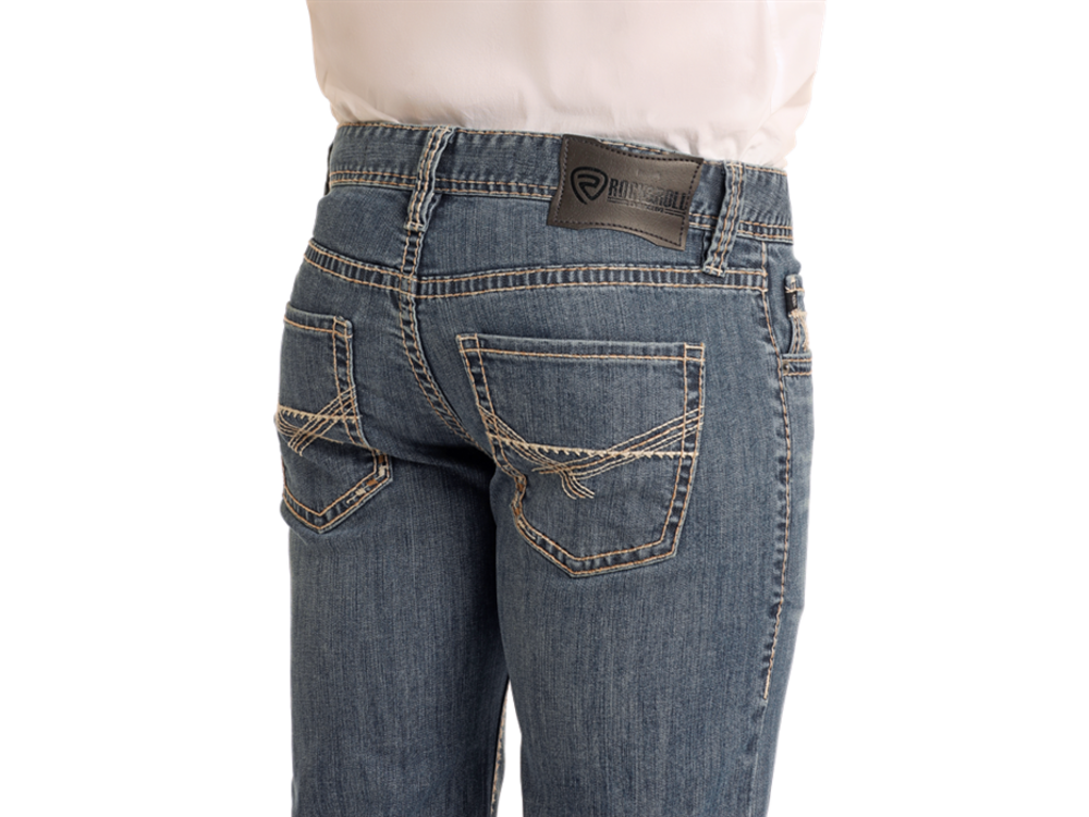 Rock and Roll Denim Pistol Straight- BM1PD05569-