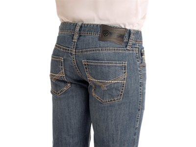 Rock and Roll Denim Pistol Straight- BM1PD05569-