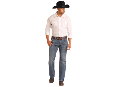 Rock and Roll Denim Pistol Straight- BM1PD05570-