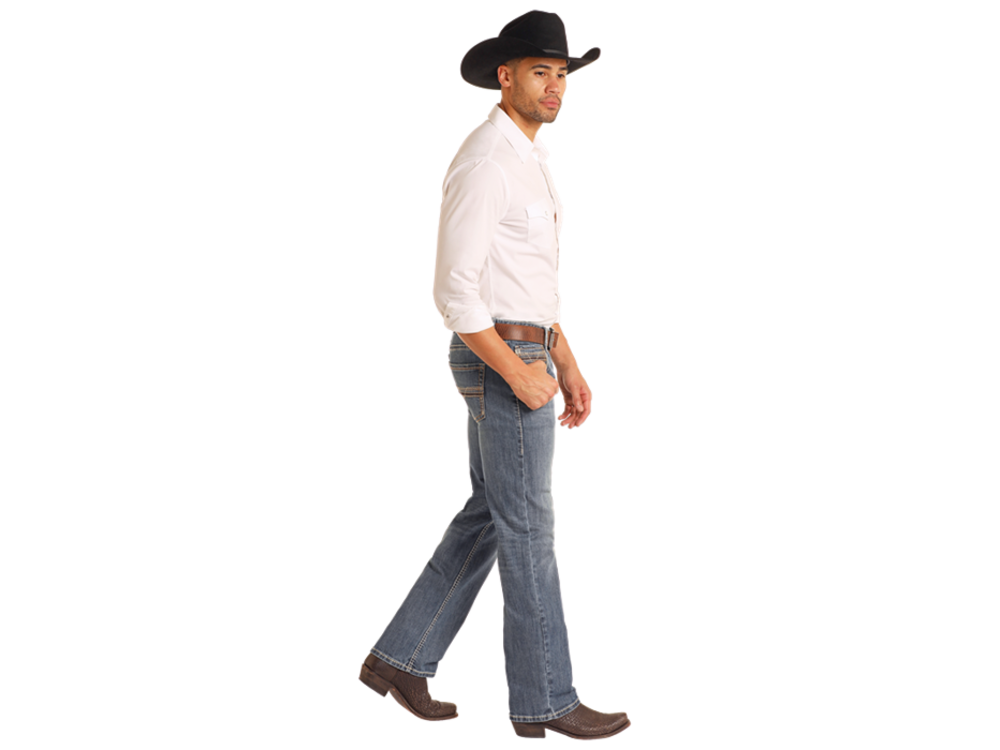 Rock and Roll Denim Pistol Straight- BM1PD05570-