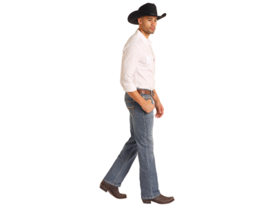 Rock and Roll Denim Pistol Straight- BM1PD05570-
