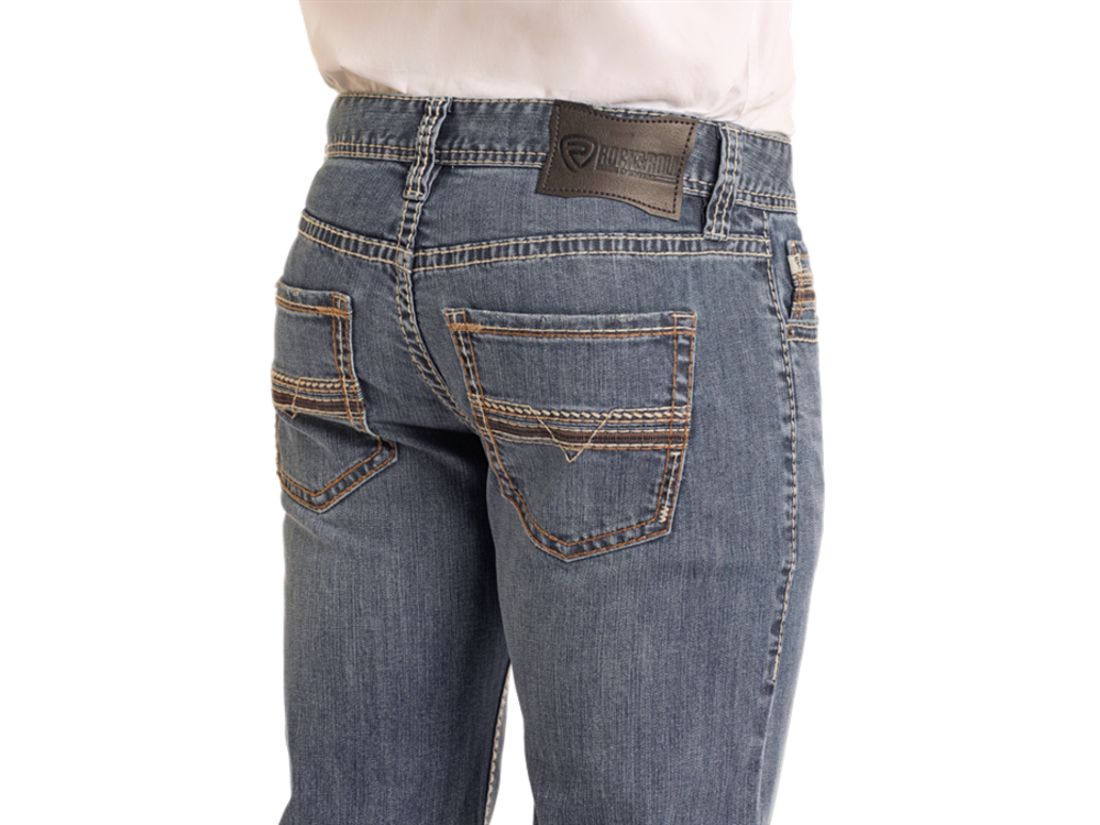 Rock and Roll Denim Pistol Straight- BM1PD05570-