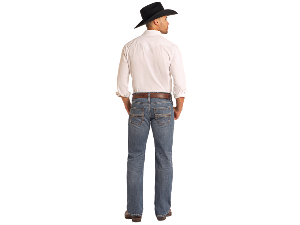 Rock and Roll Denim Pistol Straight- BM1PD05570-