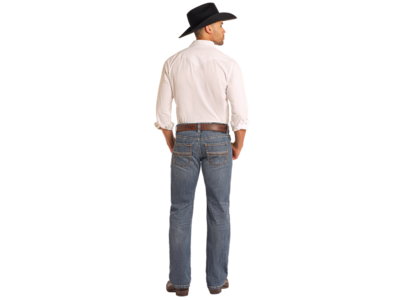 Rock and Roll Denim Pistol Straight- BM1PD05570-