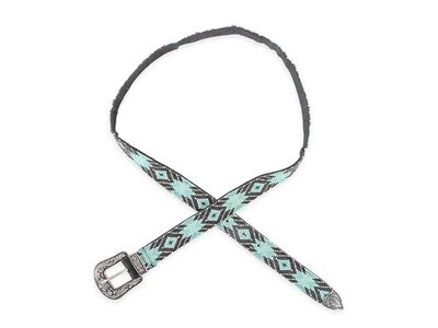 Myra Bags Juniper Hills Beaded Turquoise Belt- S-11078