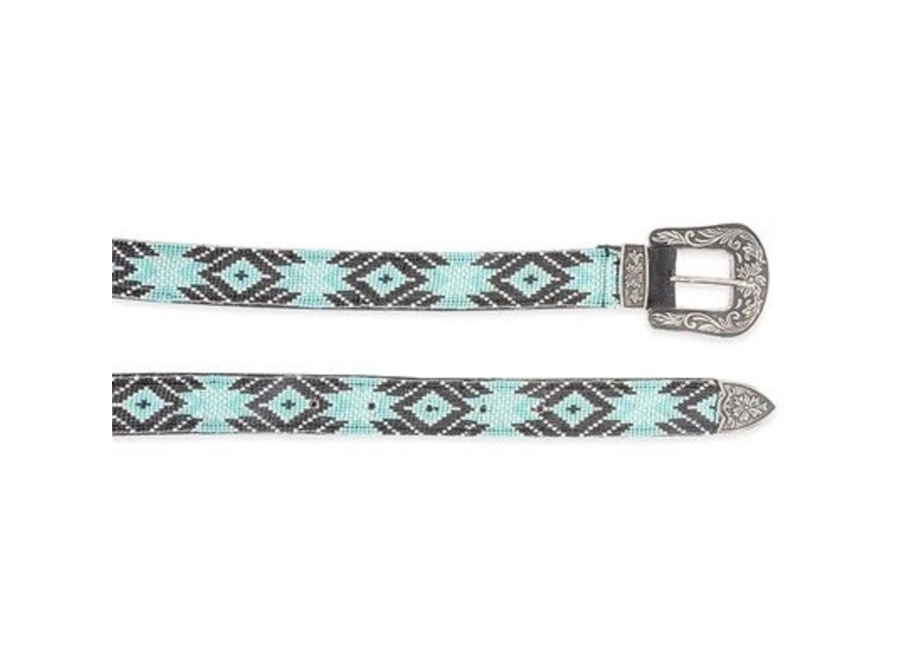 Myra Bags Juniper Hills Beaded Turquoise Belt- S-11078