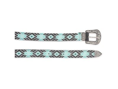 Myra Bags Juniper Hills Beaded Turquoise Belt- S-11078