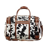 Grand Hair-On Traveler Bag- S-1124
