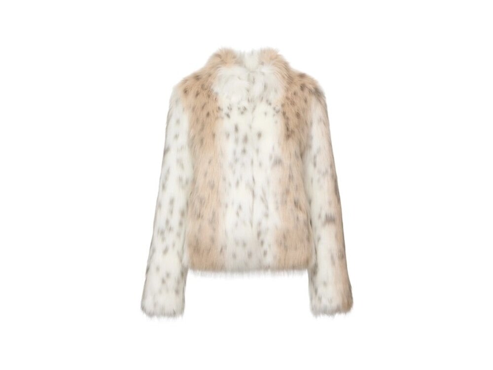 Unreal Fur Wild Dream Coat - Snow Leopard