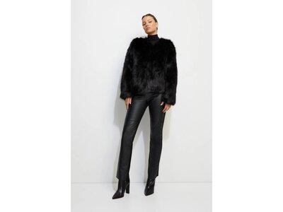 Unreal Fur Unreal Dream Luxe Faux Fur Jacket - Black-