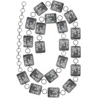 Small Square Concho Belt