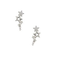 Post Earring- Silver Star- E5059