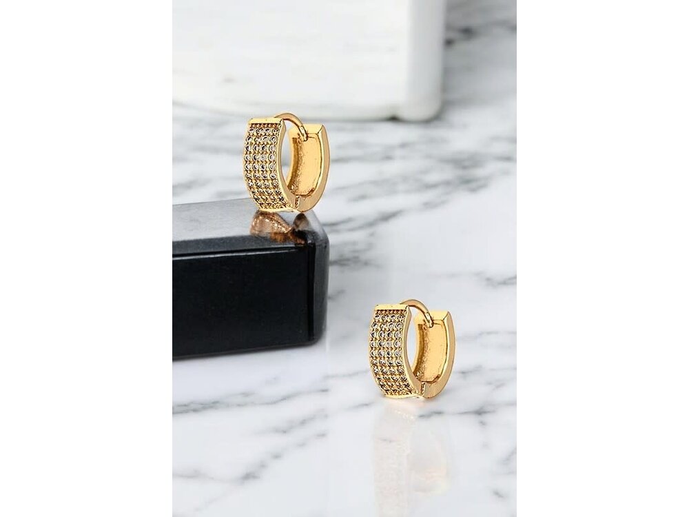 Hoop Earring- Gold- 195389