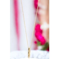 169254- Gold Quote Necklace