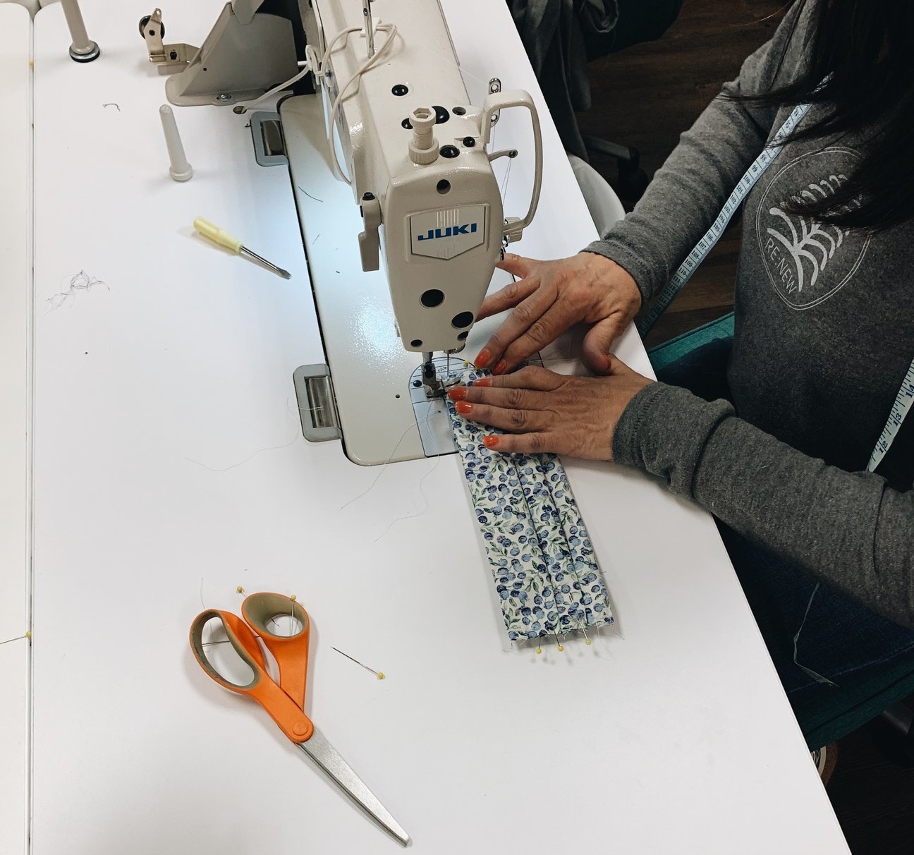 The Joy in Serving. By Deb Wieland, Volunteer Sewing Teacher