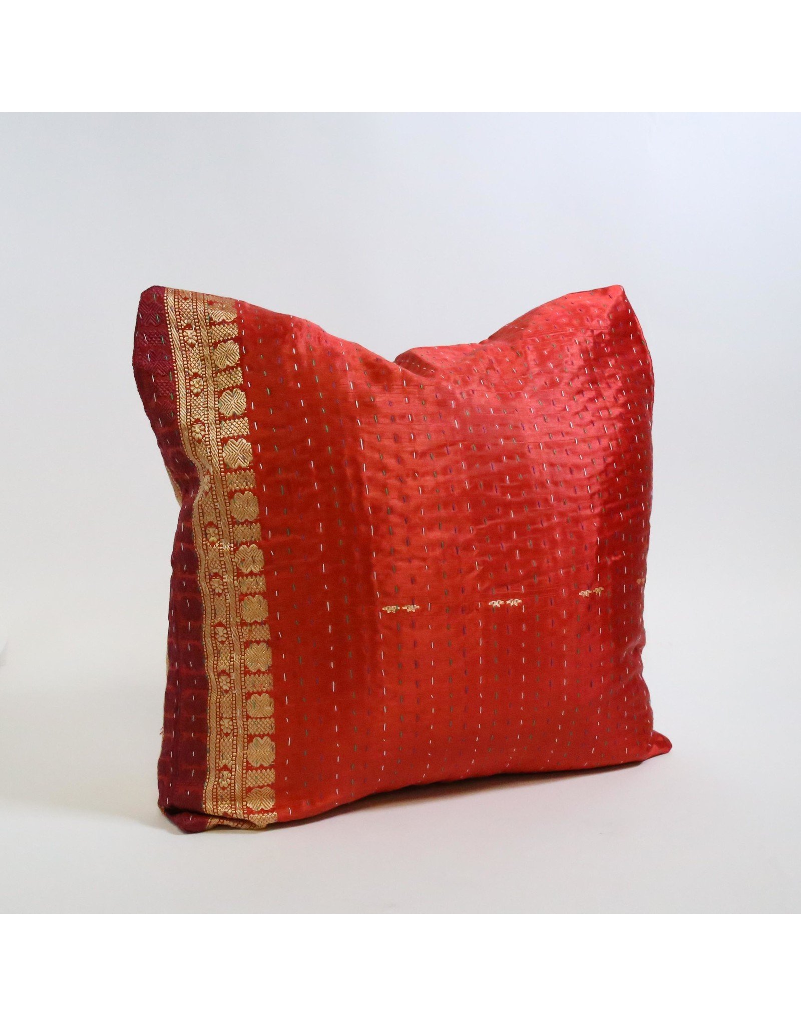 Pillow Case- Kantha 14 x 14 in