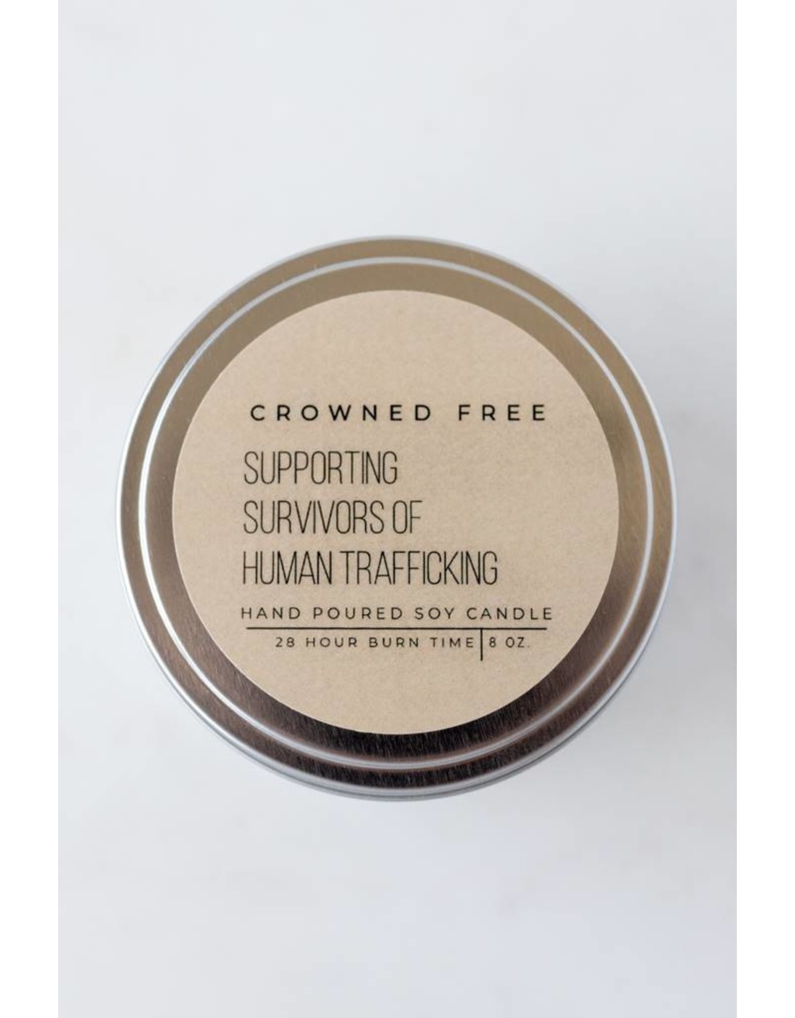 Crowned Free Crowned Free 8 oz Candle