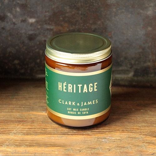 Clark & James Bougie de soya héritage