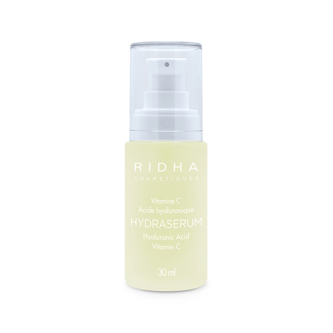 Ridha Cosmétiques Vitamine C Acide hyaluronique Hydraserum