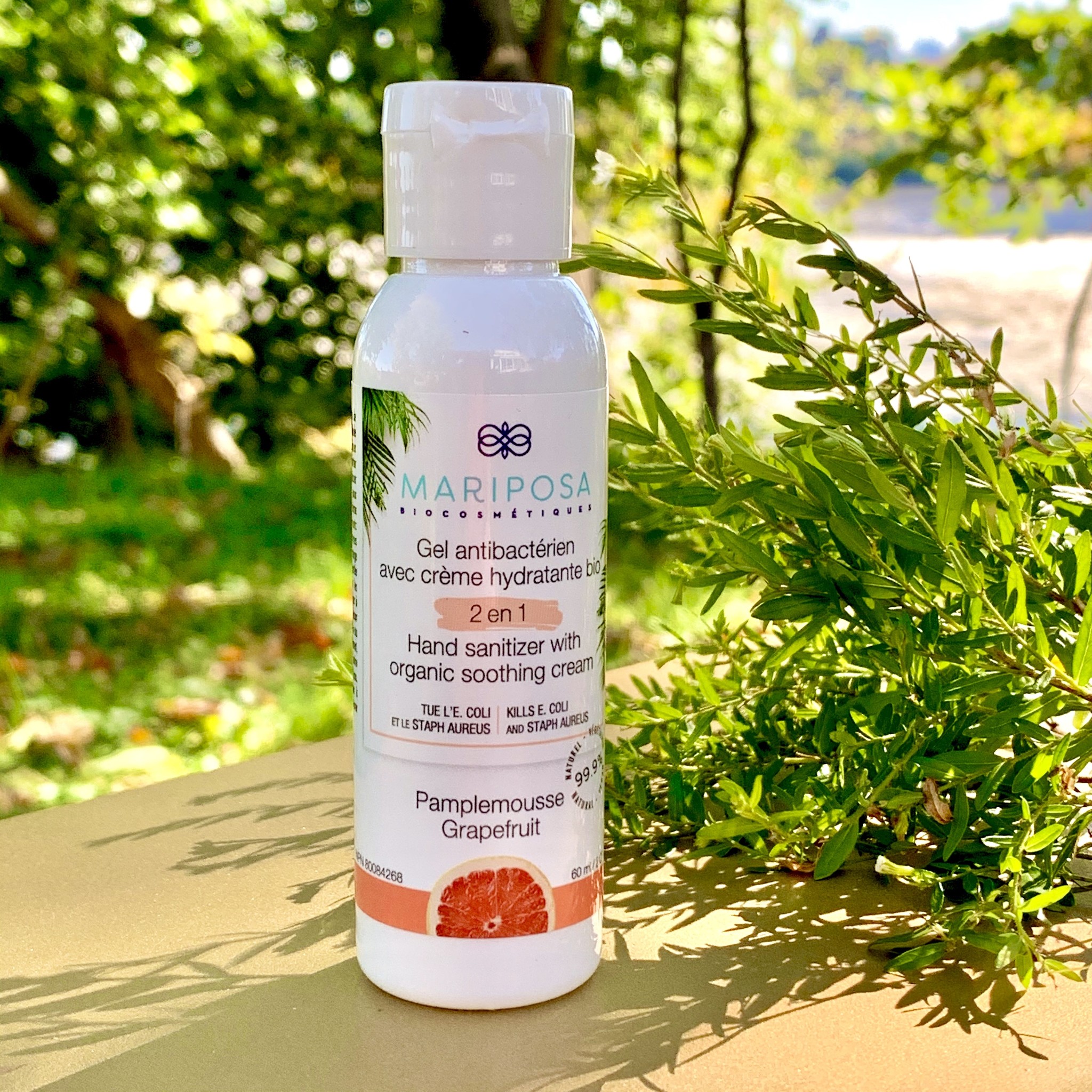 Mariposa Gel antibactérien pamplemousse 25 ml