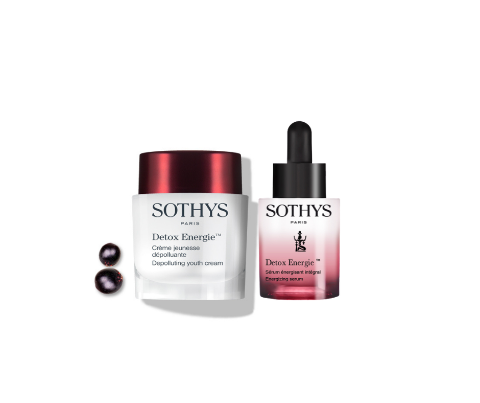 Sothys Coffret jeunesse dépolluante 50 ml + sérum énergisant intégral 30 ml
