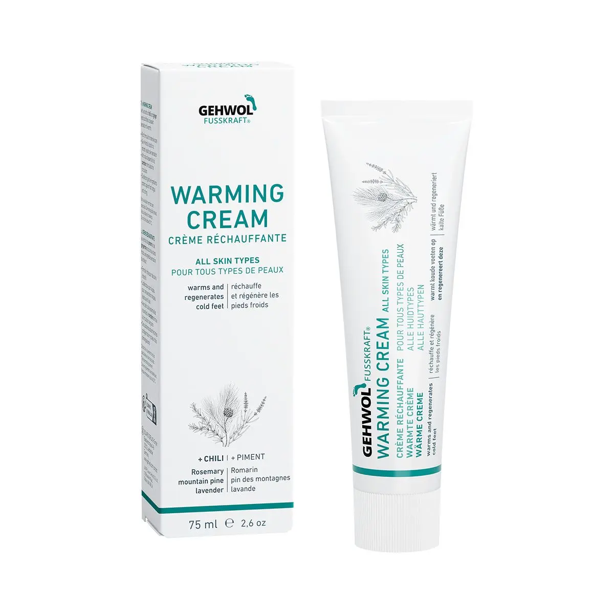 Gehwol Gehwol Fusskraft Crème Réchauffante 75 ml