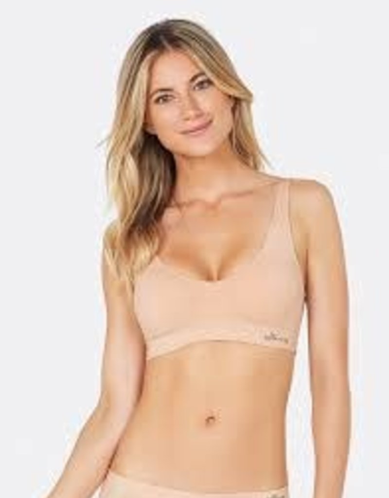 BOODY SHAPER CROP BRA NUDE