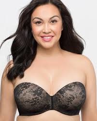 CURVY COUTURE STRAPLESS BRA B