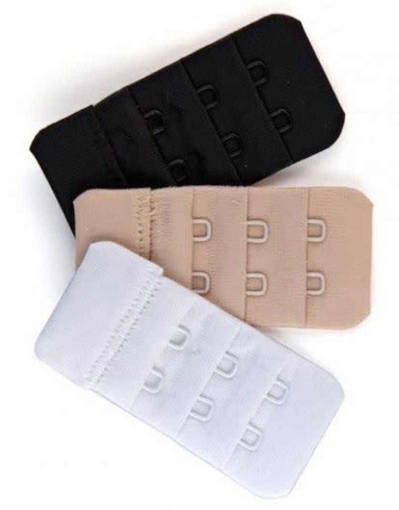 2 HOOK BRA EXTENDERS 2 1/4 IN