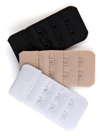 2 HOOK BRA EXTENDERS 2 1/4 IN 2 HOOK BRA EXTENDERS 2 1/4 IN