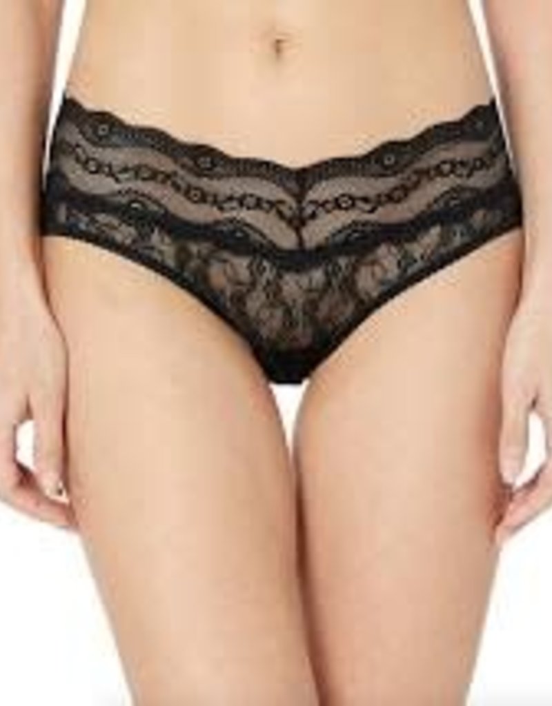 WACOAL BTEMPTED LACE HIPSTER BLK