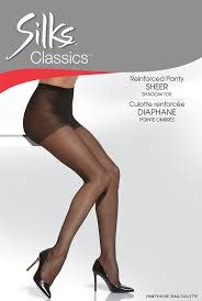 Silks reinforced panty sheer